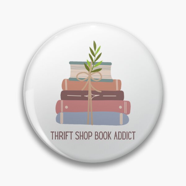 Item preview, Thrift Shop Book Addict designed and sold by FunSheTees.
