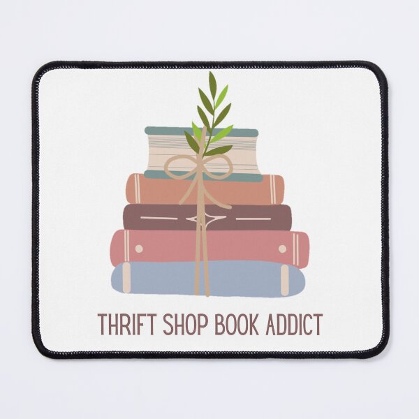 Item preview, Thrift Shop Book Addict designed and sold by FunSheTees.