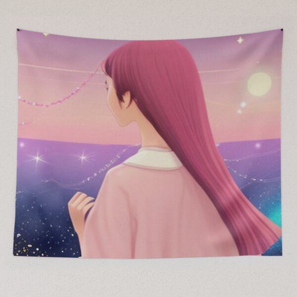 Item preview, Woman in the middle of the galaxy designed and sold by Girly-Universe.