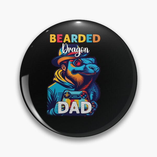 Item preview, Bearded Dragon Dad Funny Video Gamer Dad designed and sold by Trendy Valley .