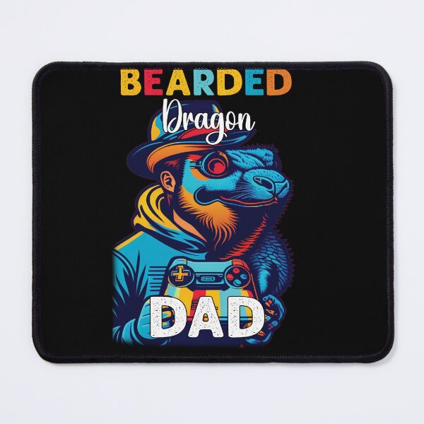 Item preview, Bearded Dragon Dad Funny Video Gamer Dad designed and sold by Trendy Valley .