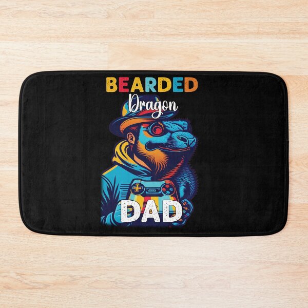 Item preview, Bearded Dragon Dad Funny Video Gamer Dad designed and sold by Trendy Valley .