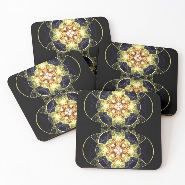 Item preview, Golden Circle Fractal, fantasy art designed and sold by LoneAngel.