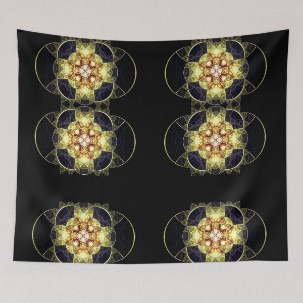 Item preview, Golden Circle Fractal, fantasy art designed and sold by LoneAngel.