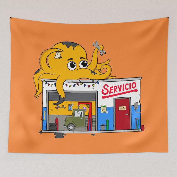 Item preview, Octopus Mechanic designed and sold by BaconPancakes21.
