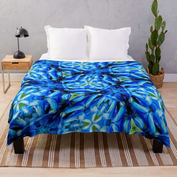 Item preview, African Blue Lily Pattern designed and sold by Patternflower.