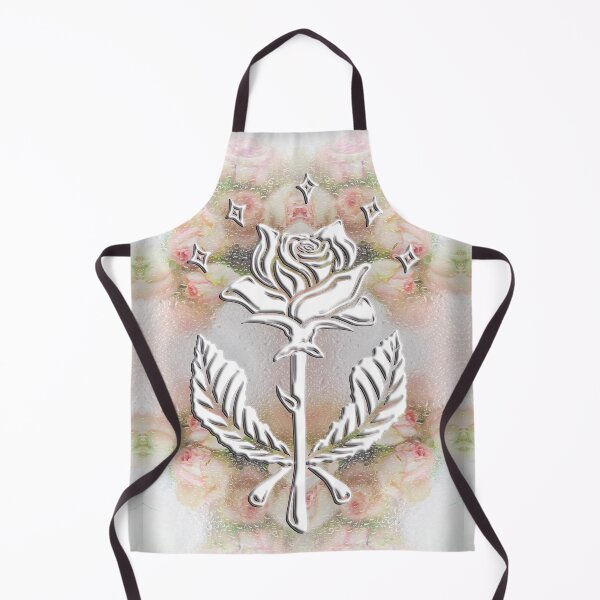 Item preview, Rose And Sparkles With Floral Background designed and sold by Soaked-N-Bleach.
