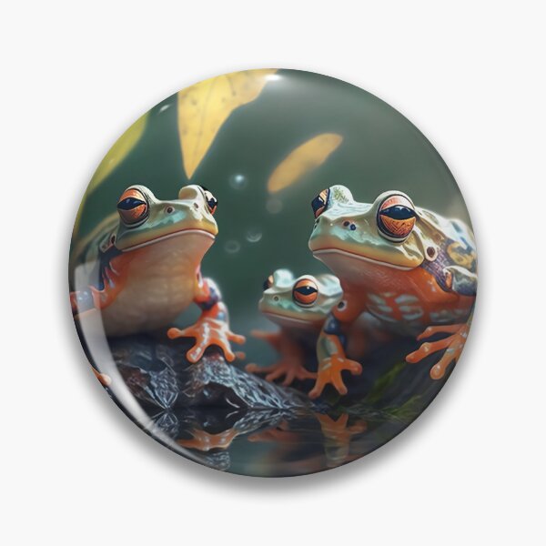 Item preview, Frog Family designed and sold by Esoteric Designs.