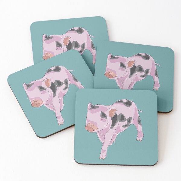 Item preview, Companion No 13 - Full Color - Teacup Pig Art designed and sold by Fun Funky Designs.