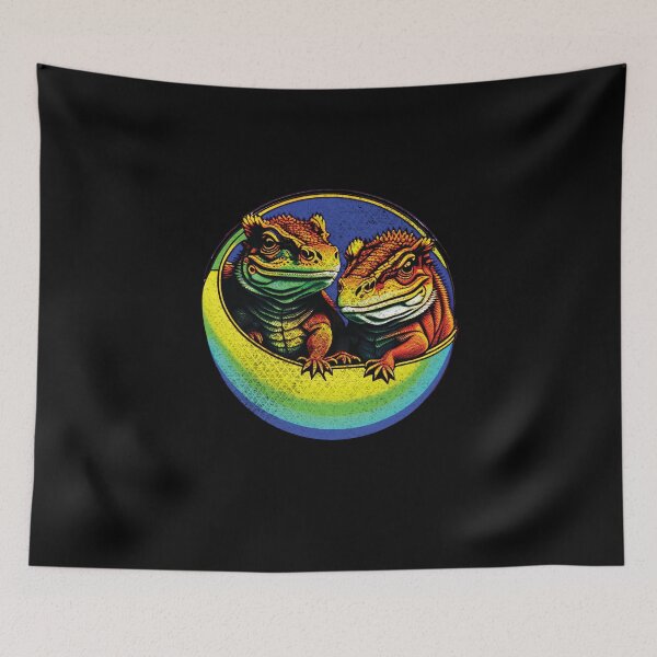 Item preview, Funny Bearded Dragon Vintage Lizard Lover  designed and sold by Trendy Valley .