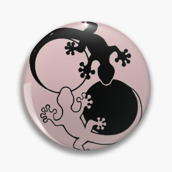 Item preview, Geko yin yang designed and sold by Mario-InkArt.