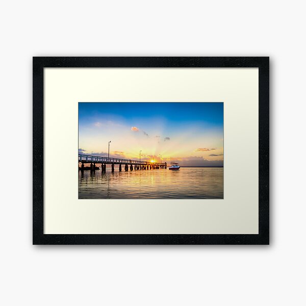 Wellington Point Framed Art Print