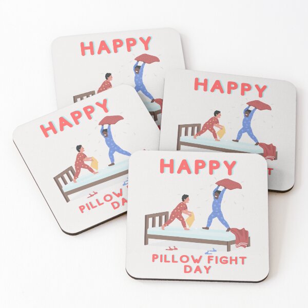 Item preview,  Pillow fight day designed and sold by Simo0455.