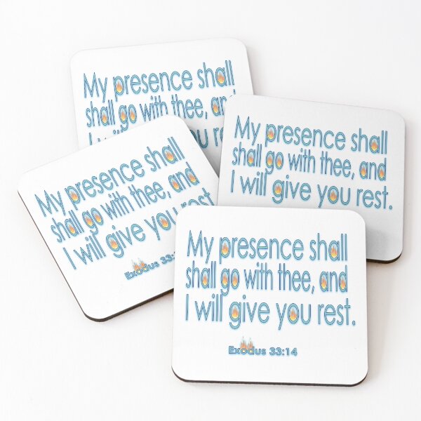 Item preview, My presence shall go with thee - Exodus 33:14 designed and sold by Cheerist .