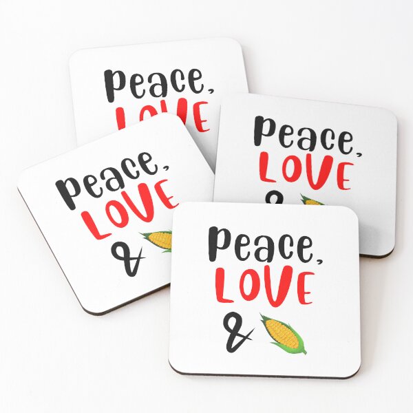 Item preview,  Peace Love and Corn, Willow Days designed and sold by avit1.