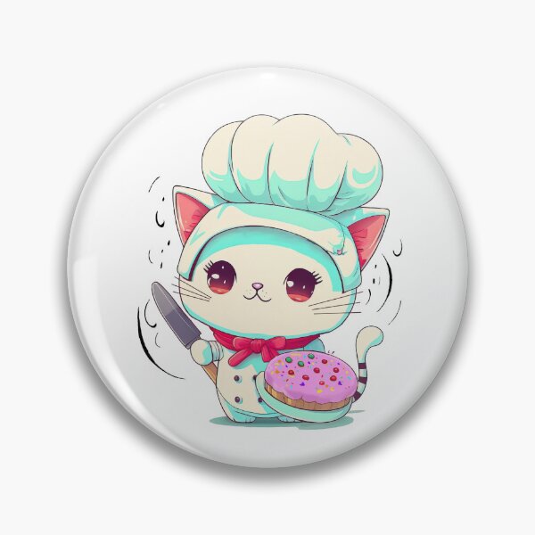 Item preview, Kitty Cat Chef #02 (Transparent) designed and sold by LovePropaganda.