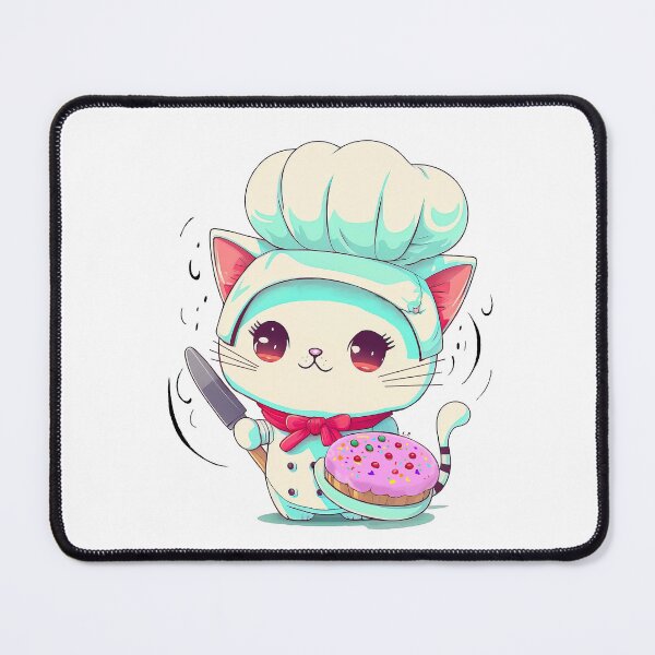Item preview, Kitty Cat Chef #02 (Transparent) designed and sold by LovePropaganda.