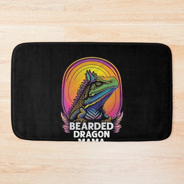 Item preview, Bearded Dragon Mama Retro Lizard Mom  designed and sold by Trendy Valley .