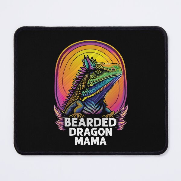 Item preview, Bearded Dragon Mama Retro Lizard Mom designed and sold by Trendy Valley .