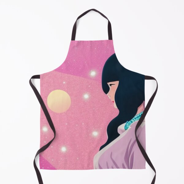Item preview, Retro woman in moonlight designed and sold by Girly-Universe.
