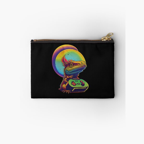 Item preview, Funny Bearded Dragon Retro Video Gamer Reptiles Lover designed and sold by Trendy Valley .