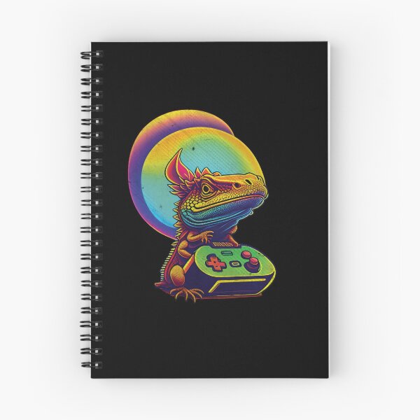 Item preview, Funny Bearded Dragon Retro Video Gamer Reptiles Lover designed and sold by Trendy Valley .