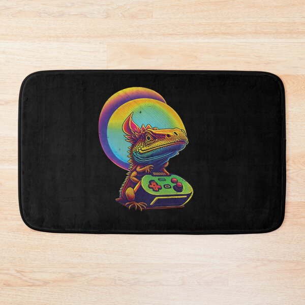 Item preview, Funny Bearded Dragon Retro Video Gamer Reptiles Lover designed and sold by Trendy Valley .