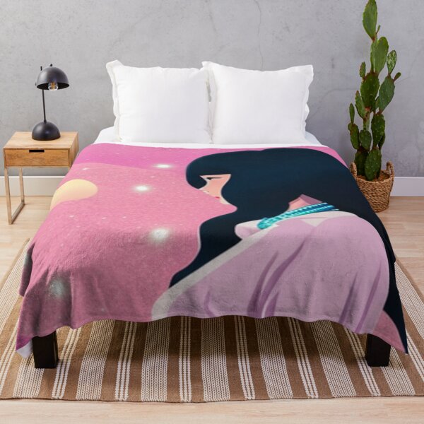 Item preview, Retro woman in moonlight designed and sold by Girly-Universe.
