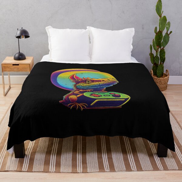 Item preview, Funny Bearded Dragon Retro Video Gamer Reptiles Lover designed and sold by Trendy Valley .