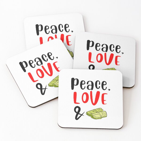 Item preview, Peace Love and Cabbage Rolls, Willow Days designed and sold by avit1.