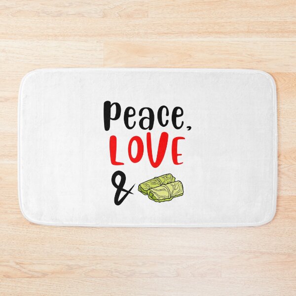 Item preview, Peace Love and Cabbage Rolls, Willow Days designed and sold by avit1.