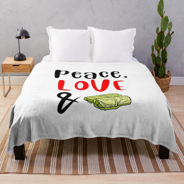 Item preview, Peace Love and Cabbage Rolls, Willow Days designed and sold by avit1.