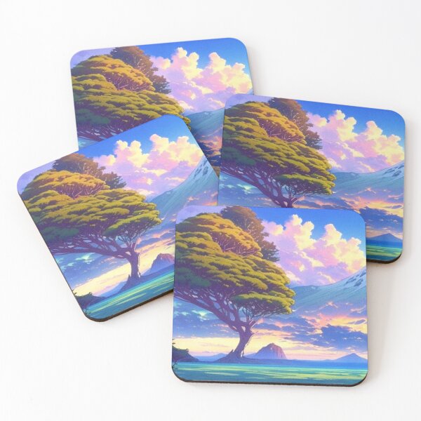 Item preview, Epic mountain view Anime aesthetic designed and sold by hedoniism-shop.