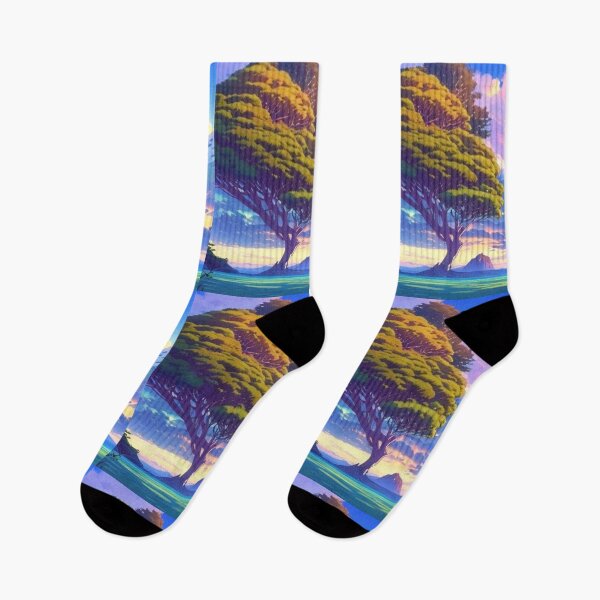Item preview, Epic mountain view Anime aesthetic designed and sold by hedoniism-shop.