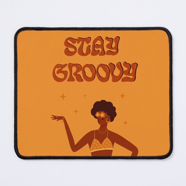 Item preview, Stay Groovy illustration. Retro Art 60s 70s Sunshine Baby designed and sold by WeirdyTales.