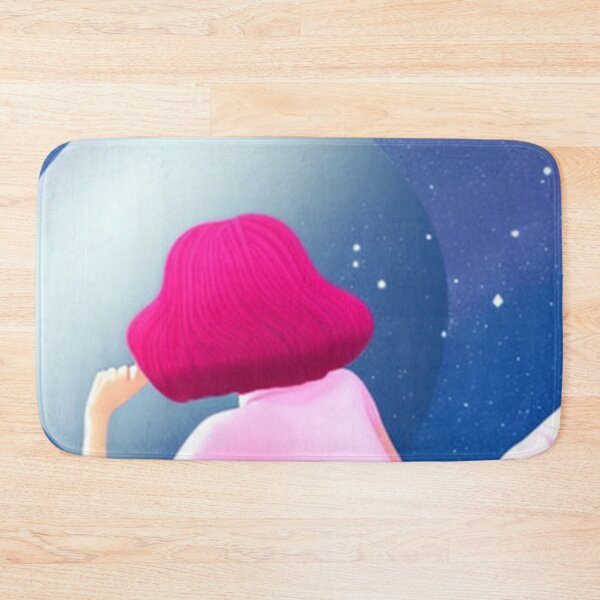 Item preview, Woman looking at the moon retro and vintage style designed and sold by Girly-Universe.