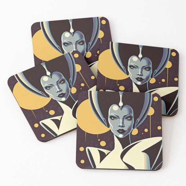Item preview, Space Goddess, retro Sci-fi , 1960's pulp designed and sold by obstinator.