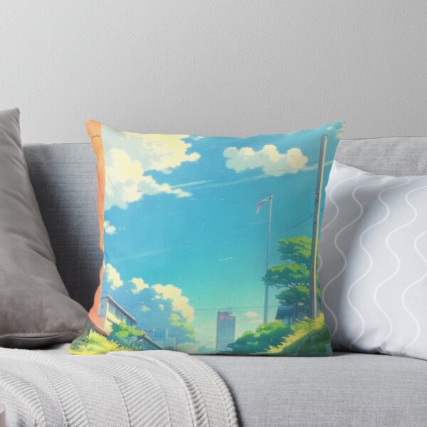 Item preview, a beautiful day in the city - Anime scenery designed and sold by hedoniism-shop.