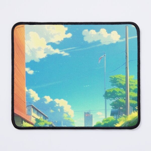 Item preview, a beautiful day in the city - Anime scenery designed and sold by hedoniism-shop.