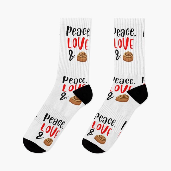 Item preview, Peace Love and Cinnamon rolls, Willow Days designed and sold by avit1.