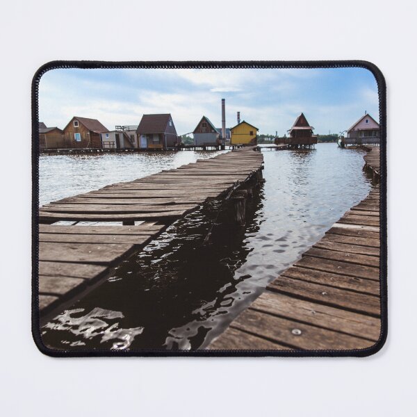 Item preview, Wooden bridges on the Lake Bokod. designed and sold by Evgeniia Biriukova.