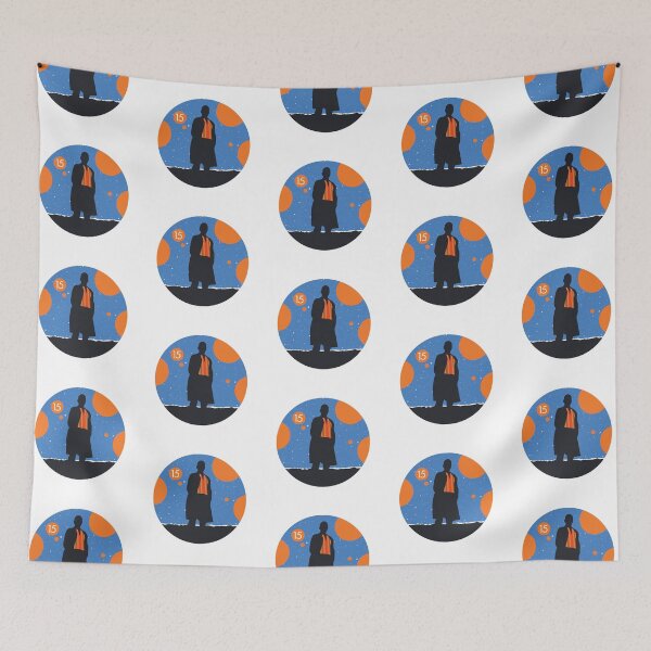 Item preview, Christmas Special Silhouette Fifteenth Doctor Ncuti Gatwa designed and sold by Blue Box Artworks.