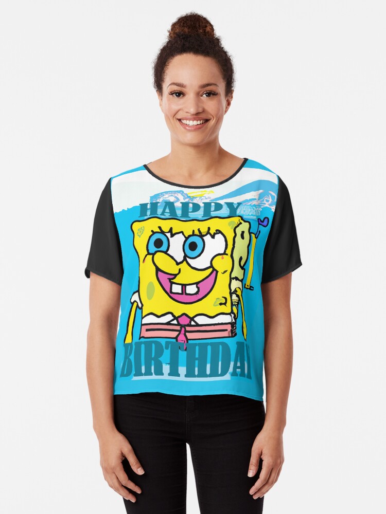 Spongebob birthday cheap t shirt