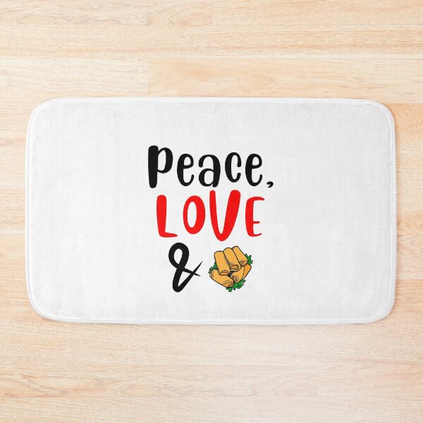 Item preview, Peace Love and Spring Rolls, Willow Days designed and sold by avit1.