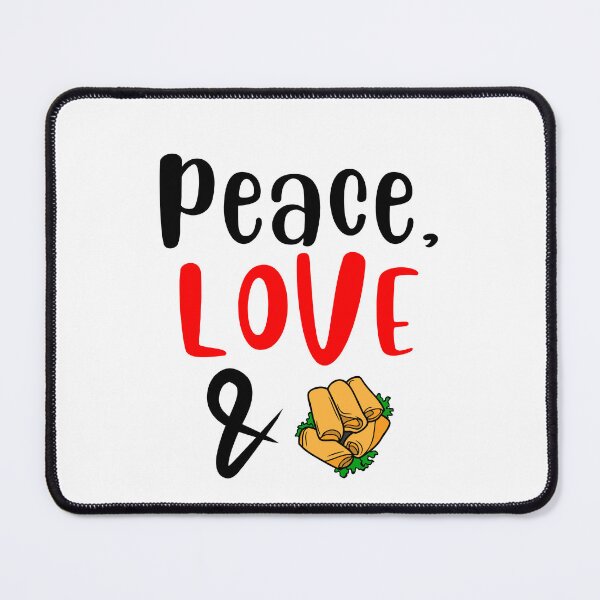 Item preview, Peace Love and Spring Rolls, Willow Days designed and sold by avit1.