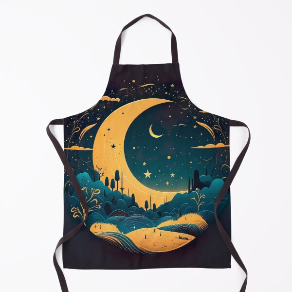 Item preview, Moon night illustration designed and sold by MystiS.