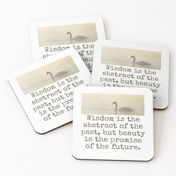Item preview, Wisdom Is The Abstract - Beauty Quote  designed and sold by CrankyOldDude.