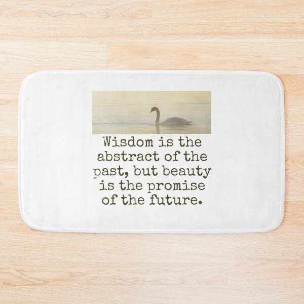 Item preview, Wisdom Is The Abstract - Beauty Quote  designed and sold by CrankyOldDude.