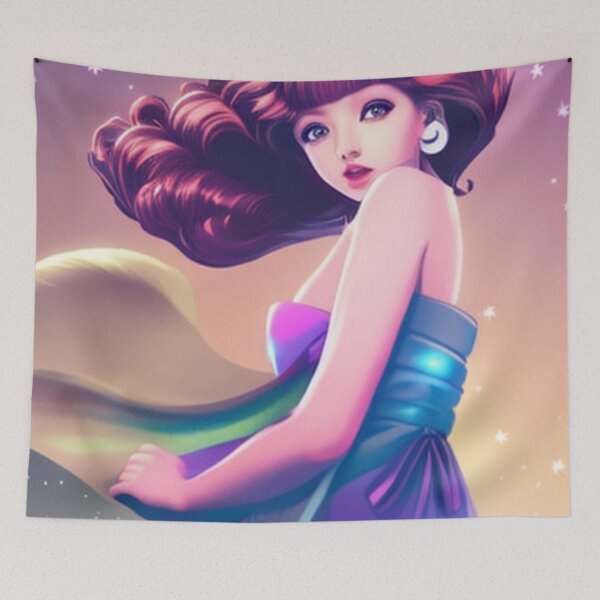 Item preview, Woman at the galactic prom designed and sold by Girly-Universe.