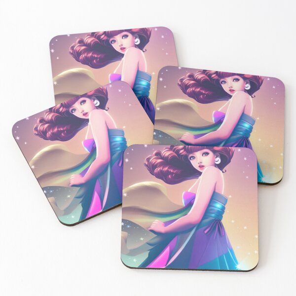 Item preview, Woman at the galactic prom designed and sold by Girly-Universe.
